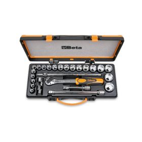   Beta 920B/C20 25 részes készlet 20 dugókulcs és 5 tartozék fémdobozban