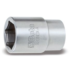   Beta 920INOX 1/2" Hatszögű Dugókulcs, rozsdamentes acélból 8mm