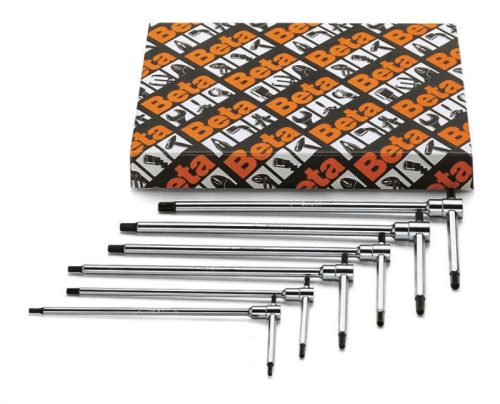 Beta 951AS/S6x 6 darabos T szárú, 3 külső végű hatlapfejű kulcs készlet (951AS)