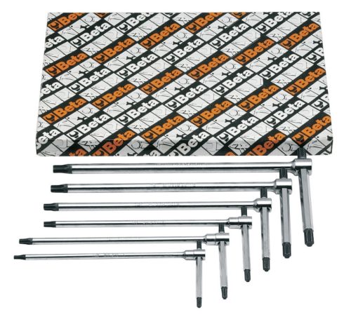 Beta 951Tx/S6 6 darabos hajlított csavarhúzó készlet Torx® csavarokhoz