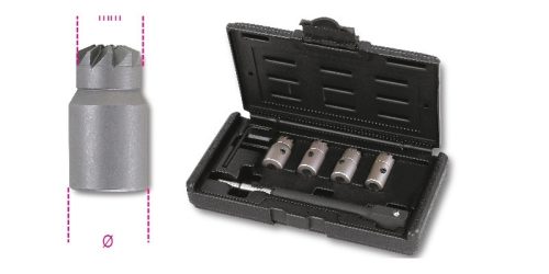 Beta 960PI Injektor fészekmaró készlet műanyagdobozban