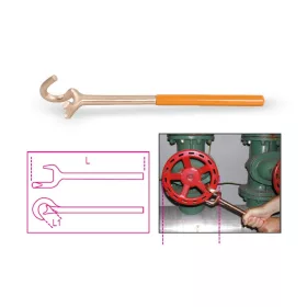   Beta 966BA/V80 Szikramentes kulcs, biztonsági szelepekhez 48mm