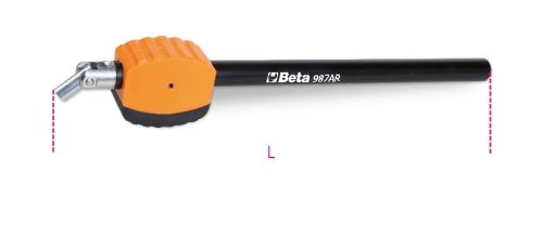 Beta 987AR Gumiabroncs szelep szerelőszerszám karcolásvédő bevonattal
