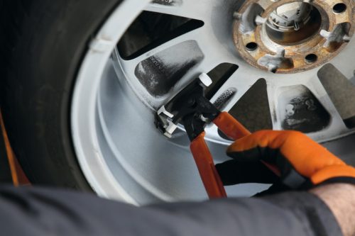 Beta 989A  Keréksúlyszerelő fogó öntapadó súlyokhoz