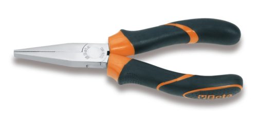 Beta 1008BM 160 Hosszú laposfogó, krómozott, gumibetétes műanyag nyéllel 160mm