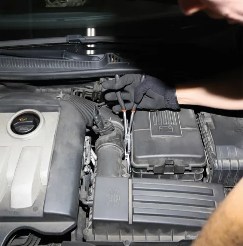 Beta 1009L/DP-S2 2 darabos fogó készlet, kettős működésű, extra hosszú, félkerekcsörű, recézett pofa 285mm