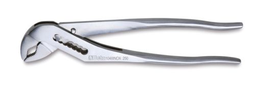 Beta 1048INOX ​Vízpumpa fogó, villás rozsdamentes acélból 250mm