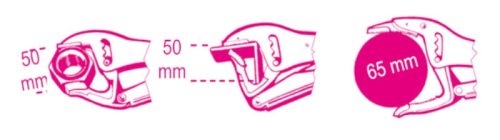 Beta 1051GM Kettős állítású önzáró fogó, önbeálló fej, krómozott 255mm