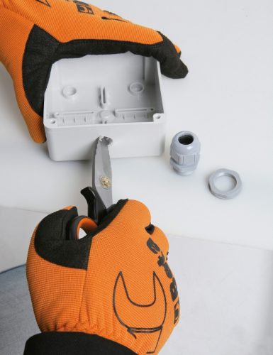 Beta 1128BSX Műszerész olló lépcsős maróprofillal, tokban 148mm