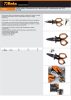 Beta 1128BAX Kettős hatású villanyszerelő olló, lépcsős profil, rozsdamentes acél, DLC bevonat 150mm