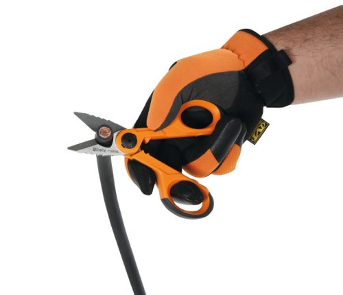 Beta 1128FXS Műszerész olló lépcsős maróprofillal, egyenes rozsdamentes acél él, mikrofogazattal, kábelvágó és krimpelő kábelsarukhoz és csövekhez 145mm