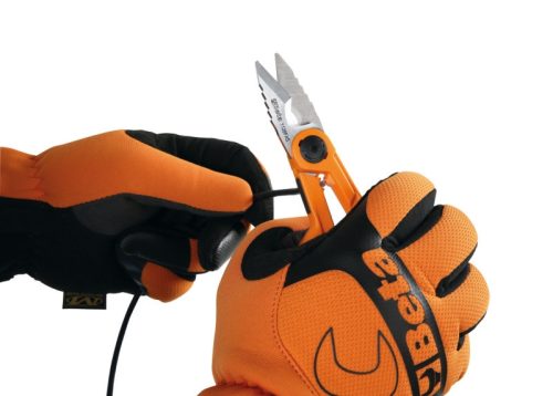 Beta 1128FXS Műszerész olló lépcsős maróprofillal, egyenes rozsdamentes acél él, mikrofogazattal, kábelvágó és krimpelő kábelsarukhoz és csövekhez 145mm