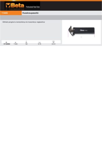 Beta 1144G Huzalcsupaszító