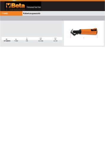 Beta 1144D Kábelcsupaszoló