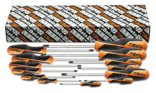 Beta 1267Tx/S13 13 darabos Imbusz-csavarhúzókészlet markolattal Torx®-csavarokhoz (1267TX)