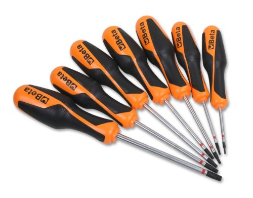Beta 1267MC/Tx-D7 7 darabos csavarhúzó készlet Torx® csavarokhoz (1267MC/TX), színezett