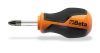 Beta 1269N/PZ Csavarhúzó Pozidriv®- és Supadriv®-csavarokhoz, extra rövid penge PZ2x30mm