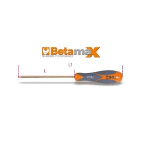   Beta 1277BA Imbusz-csavarhúzó Torx® csavarokhoz, szikramentes T10