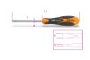 Beta 1290INOX Csavarhúzó hasítottfejű csavarokhoz, nemesacél 0.8x4x100mm