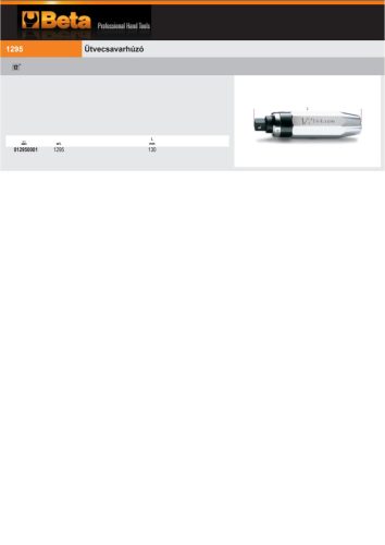 Beta 1295 Ütvecsavarhúzó