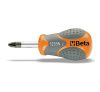 Beta 1299N/PZ Csavarhúzó Pozidriv®- és Supadriv®-csavarokhoz, extra rövid PZ2x30mm