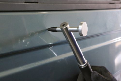 Beta 1360/K6 Sík kerek fejű alumínium kalapács, cserélhető műanyag hegyek és metszőtű