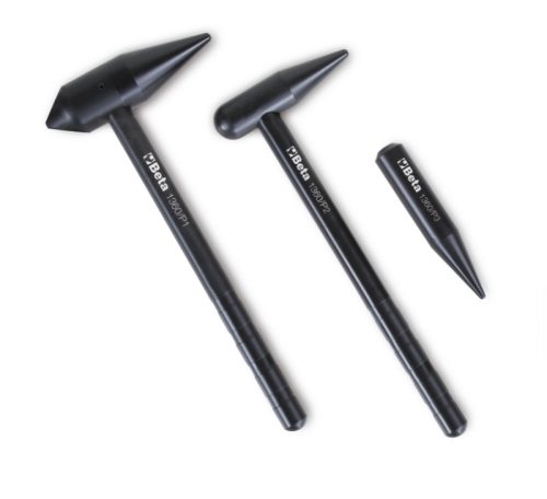 Beta 1360/KP3  Gömbfejű kalapács, cserélhető hegyek és metszőtűk, műanyag