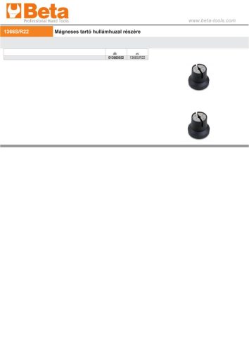 Beta 1366S/R22 Mágneses tartó hullámhuzal részére