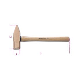 Beta 1370BA Lakatos kalapács, szikramentes, fanyéllel 500g