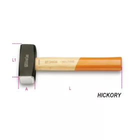 Beta 1380 Ráverő kalapács, fanyéllel 800g