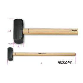 Beta 1381 Hosszú ráverő kalapács Hickory nyéllel 3000g