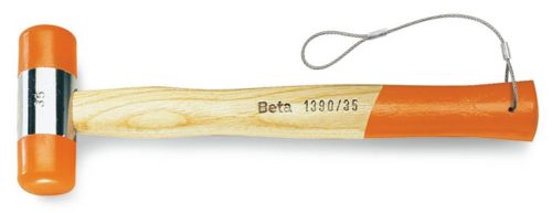 Beta 1390HS Műanyag kalapács, cserélhetõ végekkel, fanyéllel H-SAFE 45mm