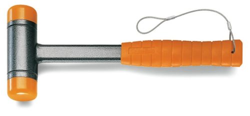 Beta 1392HS Ütéselnyelő műanyag kalapács, cserélhető végekkel, acélnyéllel H-SAFE 35mm