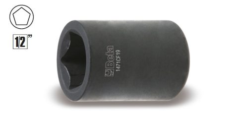 Beta 1471CF 1/2"-os Ötszögű-dugókulcs fékszereléshez 14mm