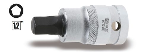 Beta 1471CM 1/2"-s Ötszögű-dugókulcs fékszereléshez 10mm