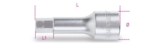 Beta 1471CM/E11 1/2"-os hatlapú dugókulcs , 11 mm, Mercedes ML (széria 166) fékszereléshez
