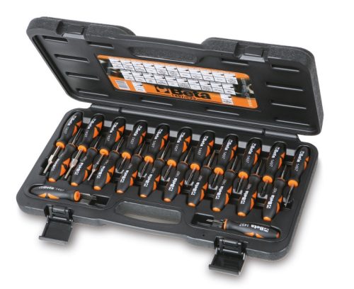 Beta 1497/C23 23 darabos szerszámkészlet az elektromos dugasz szerelésére