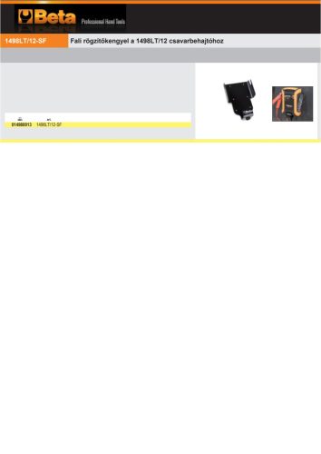 Beta 1498LT/12-SF Fali rögzítőkengyel a Beta 1498LT/12 csavarbehajtóhoz