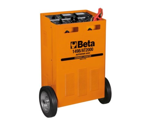 Beta 1498/AT2000 Kerekes akkumulátortöltő / gyorsindító, 12/24V