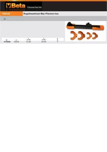 Beta 1555/QS Rugóösszehúzó Mac-Pherson-hoz