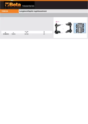 Beta 1556/2A Lengéscsillapító rugóösszehúzó