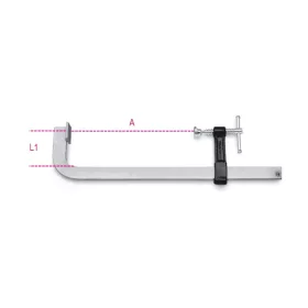 Beta 1591 Párhuzamszorító, horganyzott 200mm