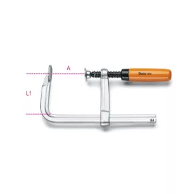 Beta 1593 Gyors párhuzamszorító, horganyzott 160mm