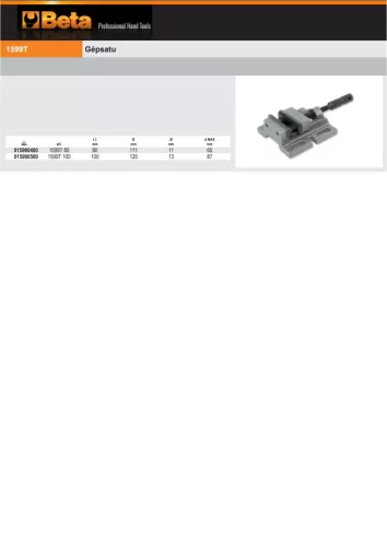 Beta 1599T Gépsatu 80mm