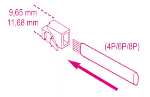 Beta 1601/PC Saruzófogó telefonkábelsarukhoz