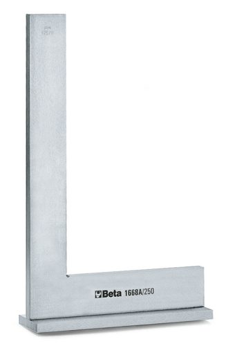 Beta 1668A Talpas precíziós derékszög normalizált acélból, köszörült 250mm