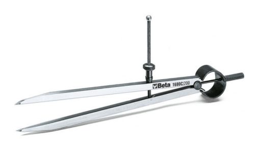 Beta 1680C Precíziós jelölő körző, egyenes edzett acélhegyek 300mm