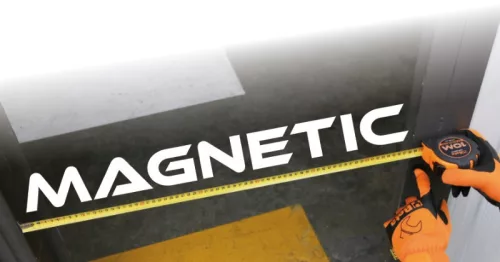 Beta 1691MG Mágneses mérőszalag ütésálló ABS ház, acélszalag, II. pontossági osztály 5m