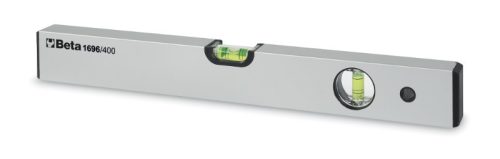 Beta 1696 Vízmérték eloxált alumíniumból, 2 törésbiztos libella, pontosság: 1 mm/m 600mm