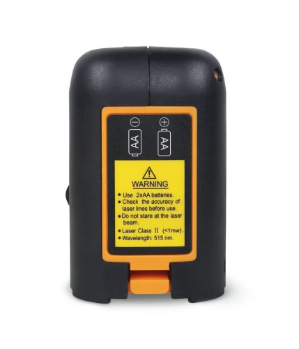 Beta 1697 30 Keresztlézeres szintező, 30 méter, zöld fényű, mágneses talppal és fali konzollal, tokban